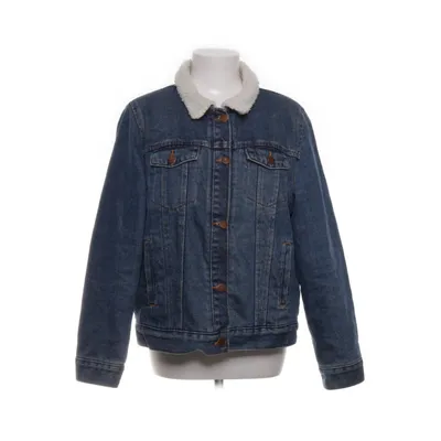 Fodrad jeansjacka (Vit) från Unique You Unique Denim Bomull, Polyester