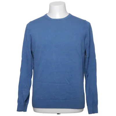 Sweater (Blue) from Alan Paine Cashmere, Cotton