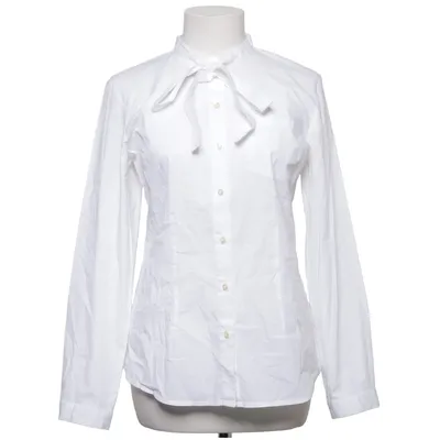 Blouse (Blanc) de Emily van den Bergh Coton, Élasthane