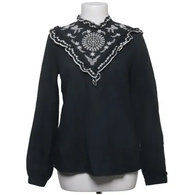 Blouse (Zwart) van Set Katoen