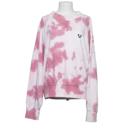 Sweatshirt (Pink, Weiß) von True Religion Baumwolle, Polyester
