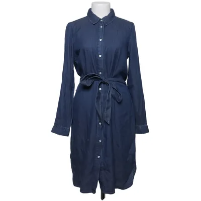 Denim jurk (Vibista Denim Belt Dress) van VILA Clothes Katoen, Lyocell