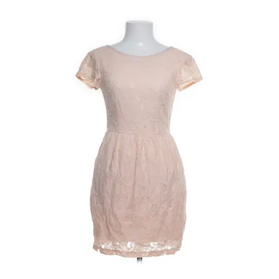 Klänning (Beige) från H&M Conscious Collection Elastan, Ekologisk bomull, Polyamid