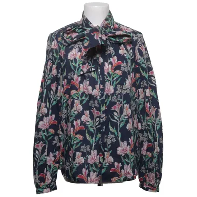 Blouse lavallière (Bleu, Multicolore) de Lambert