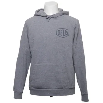 Capuchon sweater (Grijs) van Deus Ex Machina Katoen