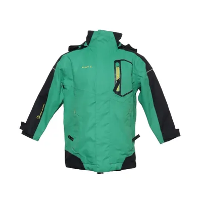 Outdoor jacket (Green, Black) from First B Polyester
