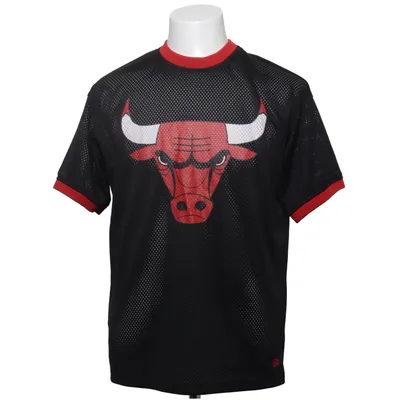 Basketball shirt (Black, Red) from New Era Polyester