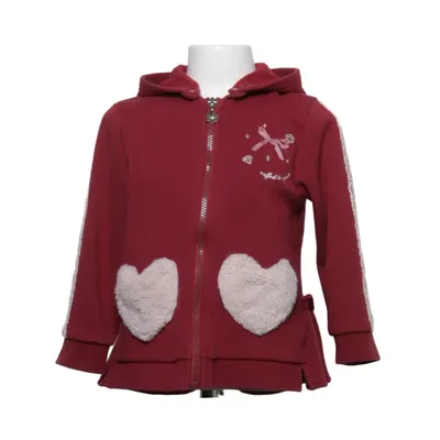 Huvtröja (Röd, Vit) från Axes Femme Bomull, Polyester, Polyuretan