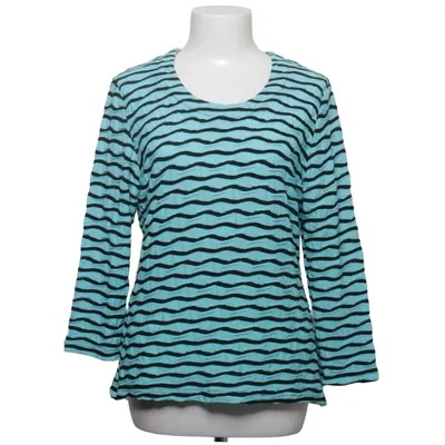 T-shirt à manches longues (Bleu, Noir) de Kriss Sweden Élasthane, Polyester, Viscose