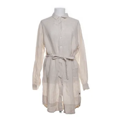 Blousejurk (Beige, Wit) van Lexington Linnen