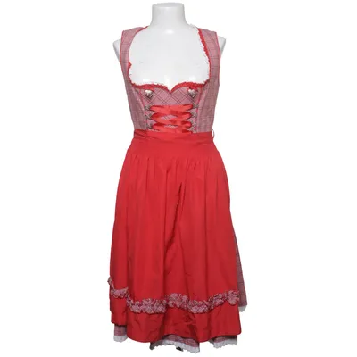 Dirndl (Röd, Vit, Flerfärgad) från Krüger Madl Bomull, Polyester