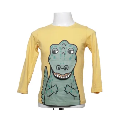 Langærmet t-shirt (Gul, Grøn) fra Lindex