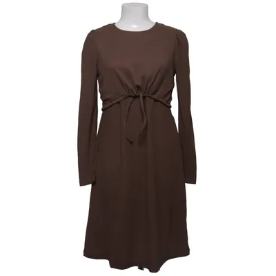 Maternity dress (Brown) from Mamalicious Elastane, Recycled polyester