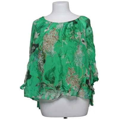 Blouse (Groen, Meerkleurig) van Sunny Studio Elastaan, Zijde, Viscose