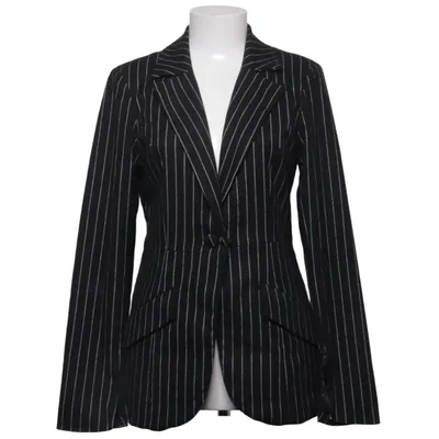 Blazer (Black, White) from Chloé B x NA-KD Polyester