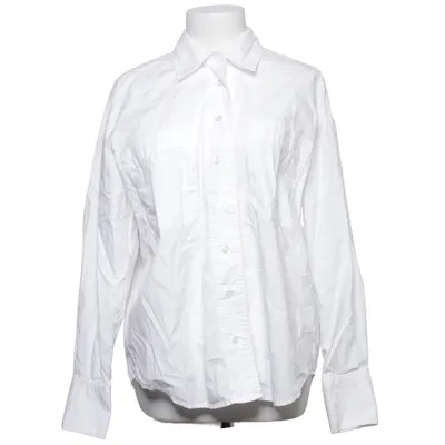 Chemise (Blanc) de Maja Nilsson Lindelöf x Gina Tricot Coton