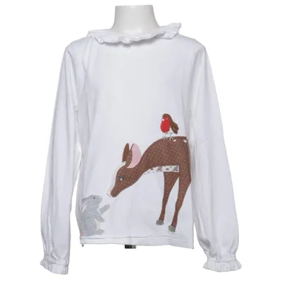 Top (White) from Mini Boden Cotton