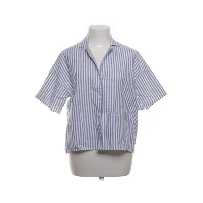 Kortärmad skjorta (Blå, Vit) från Pigalle Bomull