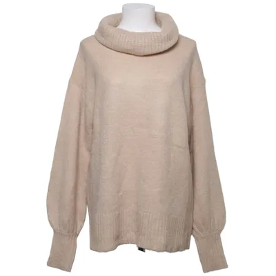 Pul à col roulé (Beige) de Luisa Lion x NA-KD Acrylique, Élasthane, Polyamide