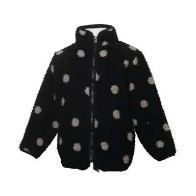 Fleecejakke (Sort, Beige) fra Minimarket Polyester