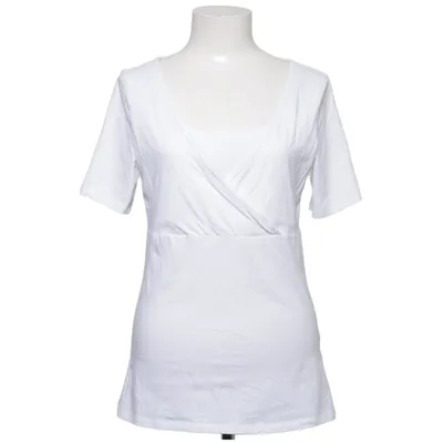 Borstvoedingsblouse (Wit) van H&M Mama Katoen, Elastaan