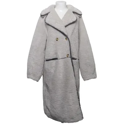 Shearling jas (Beige) van Oakwood Polyester