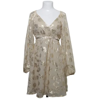 Dress (Beige, Gold) from Lovie&Co Polyester