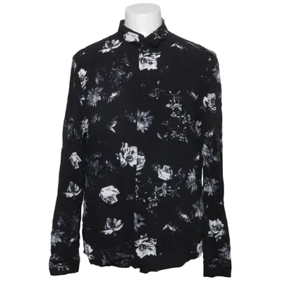 Chemise (Noir, Multicolore) de H&M Man Viscose