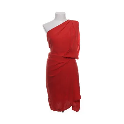 Halterneck-kjole (Rød) fra Acne Polyester, Silke, Viscose