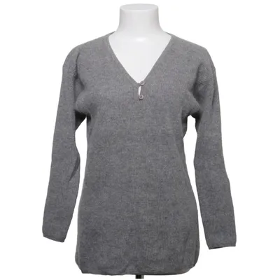 Sweater (Gray) from Stinna Angora, Nylon, Wool