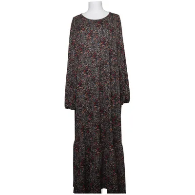 Robe longue (Noir, Multicolore) de Coop Élasthane, Polyester