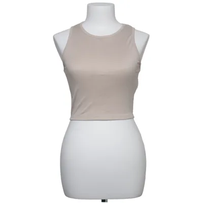 Crop top (Beige) de Brave Soul Élasthane, Polyester