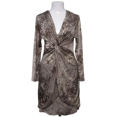 Dress (Brown, Gray) from Simplicity New York Elastane, Polyester