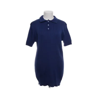 Pikéklänning (Blå) Polyester