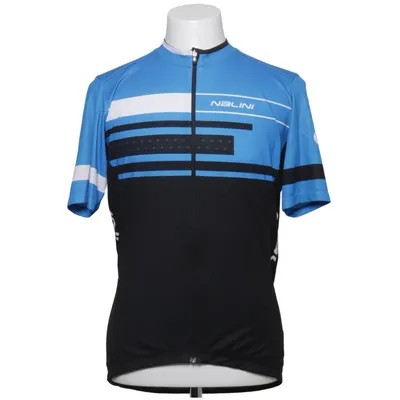 Bicycle shirt (Blue, Black, White) from Nalini Elastane, Polyamide, Polyester