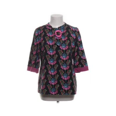 Bluse (Sort, Pink, Blå, Flerfarvet) fra Margot Bomuld, Elastan