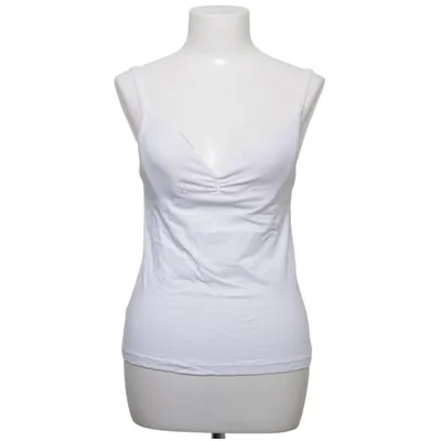 Tanktop (Wit) van Moda International Katoen, Elastaan