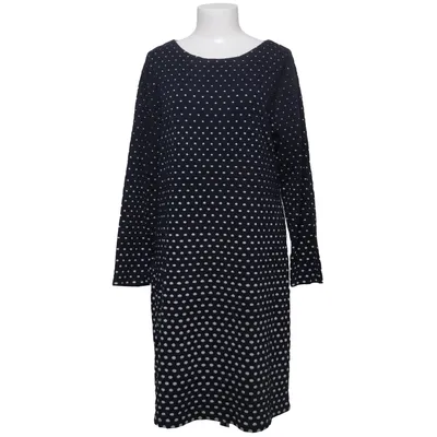 Klänning (Blå, Vit) från Leins' Elastan, Polyester