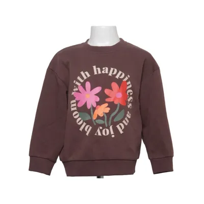 Sweatshirt (Brun, Flerfarvet) fra Jonas Nielsen Økologisk bomuld, Polyester