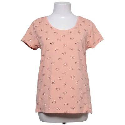 T-shirt (Roze) van Gina Katoen, Elastaan