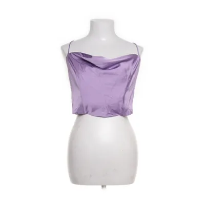 Crop top (Lilla) fra H&M Polyester, Viscose