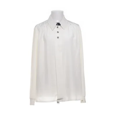 Blus (Beige, Svart) från Aspens Polyester