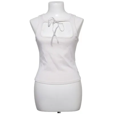 Tank Top (White) from Edikted Elastane, Polyester, Viscose