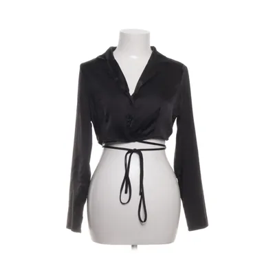 Crop top (Zwart) van Missguided Petite