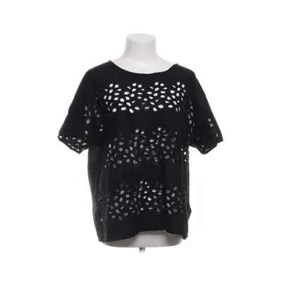 Kortärmad skjorta (Svart) från Serenity by Indiska Bomull