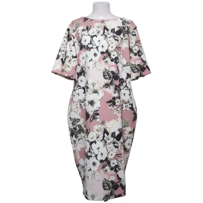 Jurk (Roze, Meerkleurig) van Paper Dolls Elastaan, Polyester