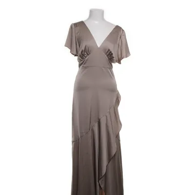 Maxikjole (Beige) fra Bubbleroom Elastan, Polyester