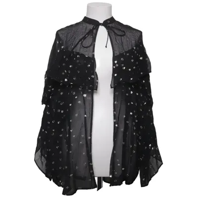 Blus (Svart) från Zara Metallfiber, Viskos