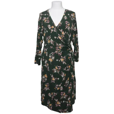 Robe portefeuille (Vert, Multicolore) de Indiska Élasthane, Viscose