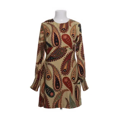 Klänning (Beige, Flerfärgad) från Zara Trafaluc